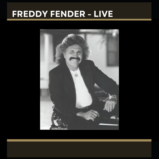 the album cover for Freddy Fender - Freddy Fender - Live (Mod)