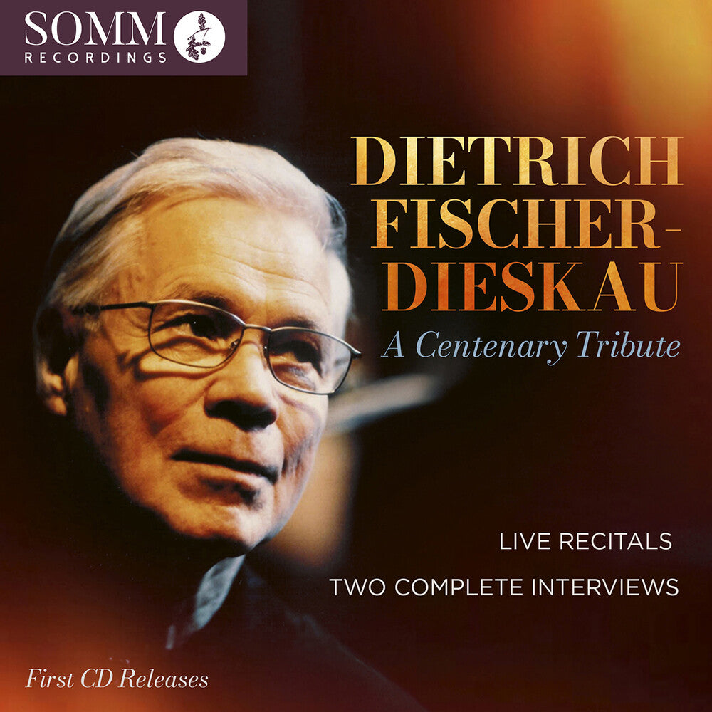 the album cover for Fischer-Dieskau / Moore - Centenary Tribute