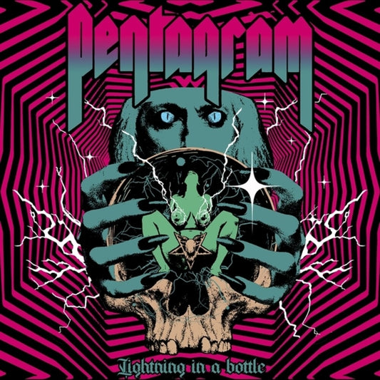 the album cover for Pentagram - Lightning In A Bottle [Colored Vinyl] (Ult) (Ylw)