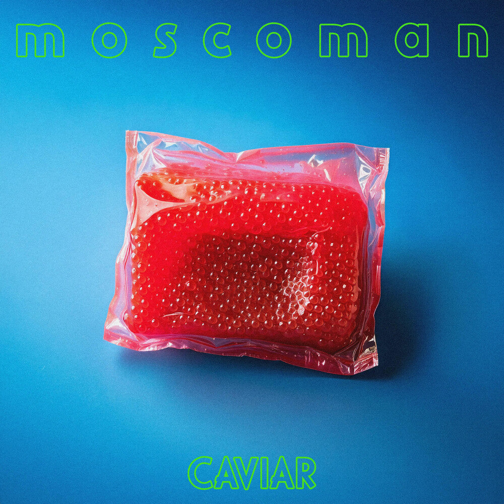 the album cover for Moscoman - Caviar - Neon Green [Colored Vinyl] (Grn) [Limited Edition]