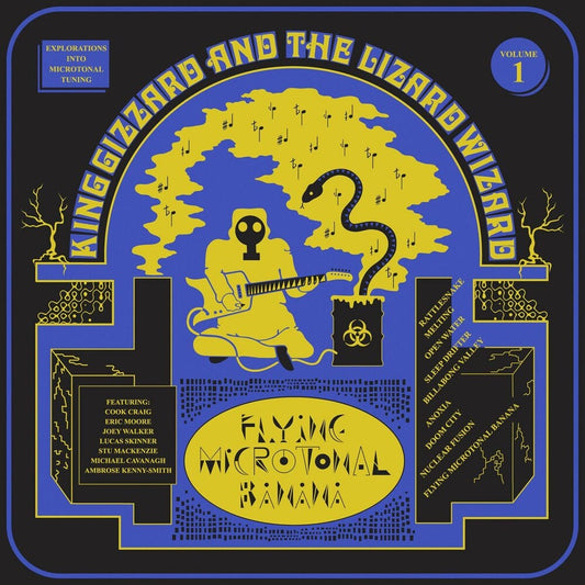 the album cover for King Gizzard & The Lizard Wizard - Flying Microtonal Banana (Eco) (Uk)
