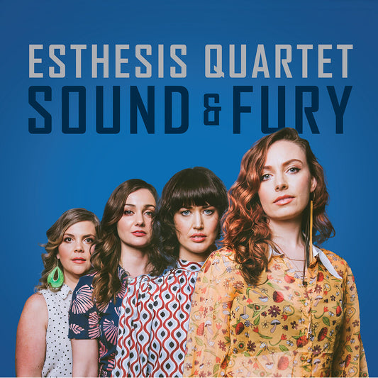 the album cover for Esthesis Quartet - Sound Of Fury