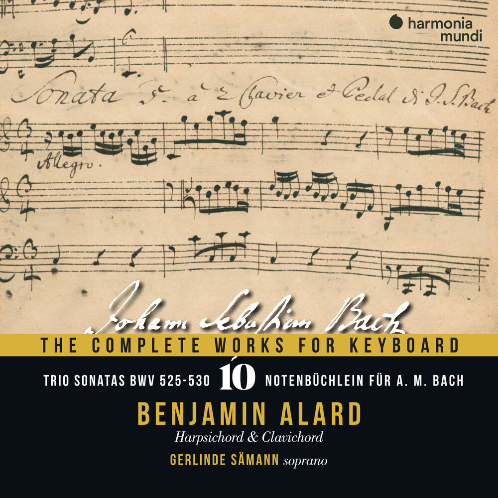 Benjamin Alard - Bach: The Complete Works For Keyboard Vol.10 [CD]