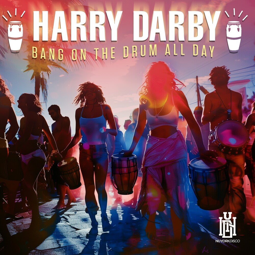the album cover for Darby, Harry - Bang On The Drum All Day