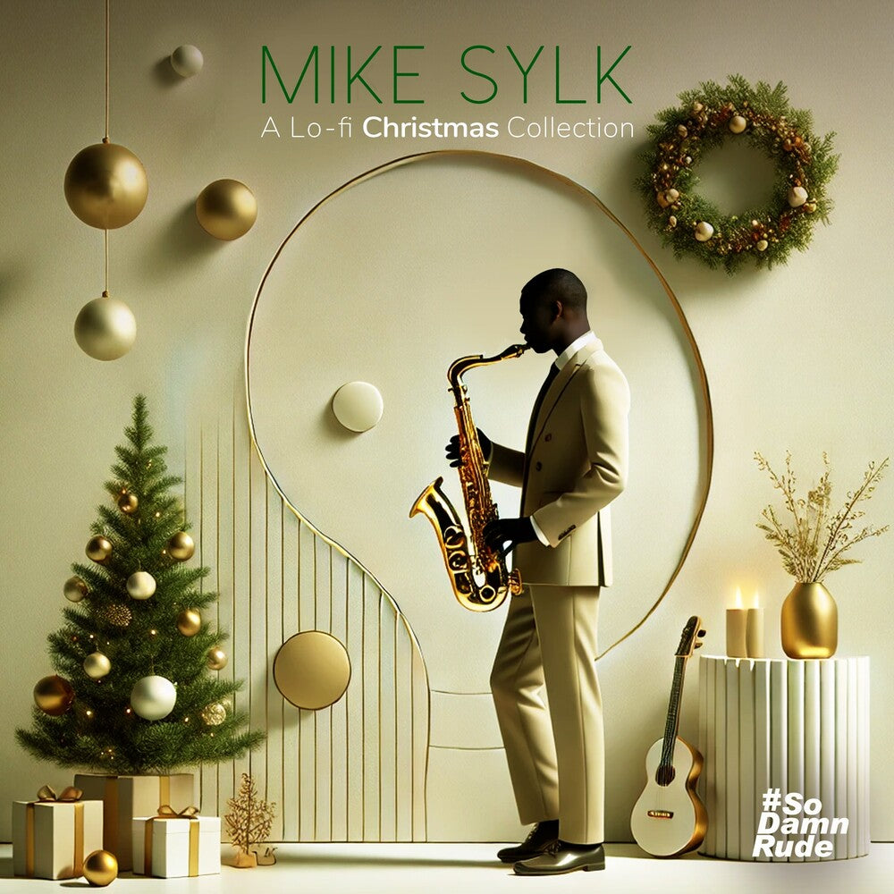 the album cover for Sylk, Mike - A Lo-fi Christmas Collection