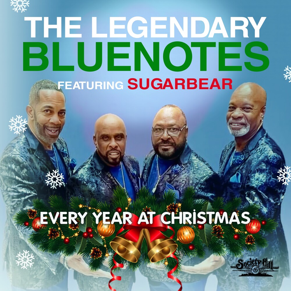 the album cover for Legendary Bluenotes Featuring Sugarbear - Every Year At Christmas