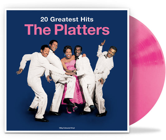 the album cover for Platters - 20 Greatest Hits [Colored Vinyl] [180 Gram] (Pnk) (Uk)