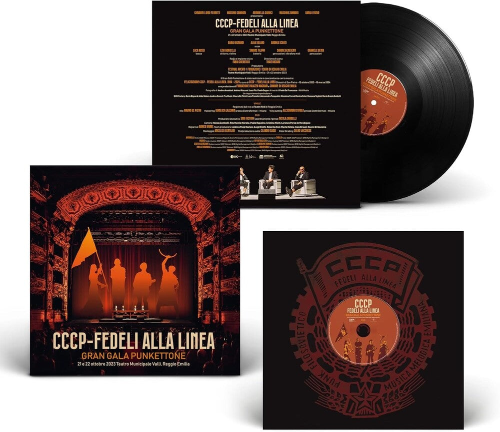 Cccp-Fedeli Alla Linea - Gran Gala Punkettone - LP+DVD [LP]