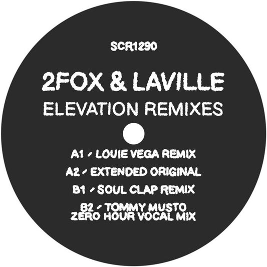 the album cover for 2fox & Laville - Elevation (Louie Vega Remix) [Colored Vinyl] (Grn)