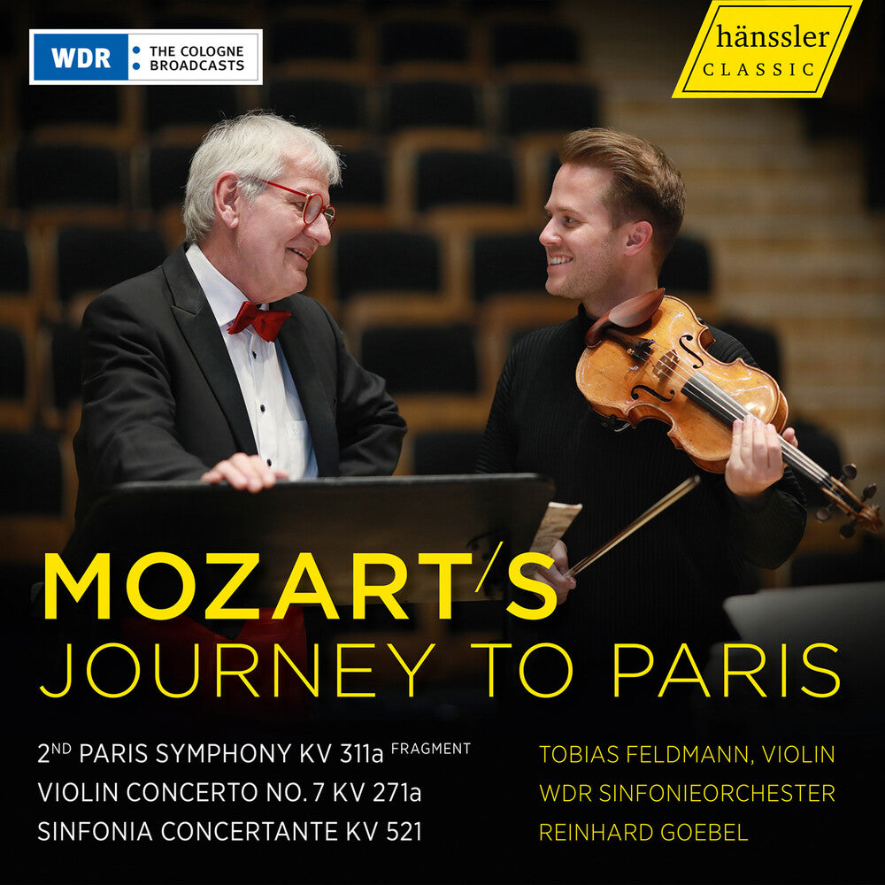 Tobias Feldmann - Mozart's Journey To Paris [CD]