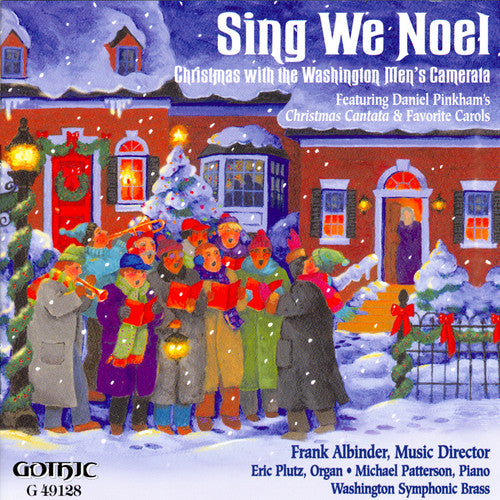 the album cover for Washinton Men's Camerata - Sing We Noel