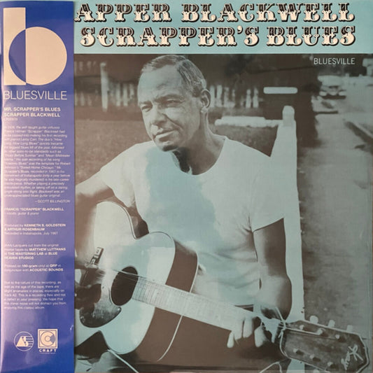 Scrapper Blackwell - Mr. Scrapper's Blues (Bluesville Acoustic Sound Series) -  [180g LP]