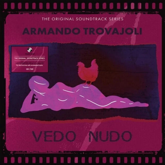 the album cover for Armando Trovajoli  (W/Cd) (Colv) (Ltd) (Ogv) (Purp) - Vedo Nudo (W/Cd) [Colored Vinyl] [Limited Edition] [180 Gram] (Purp) (Ita)