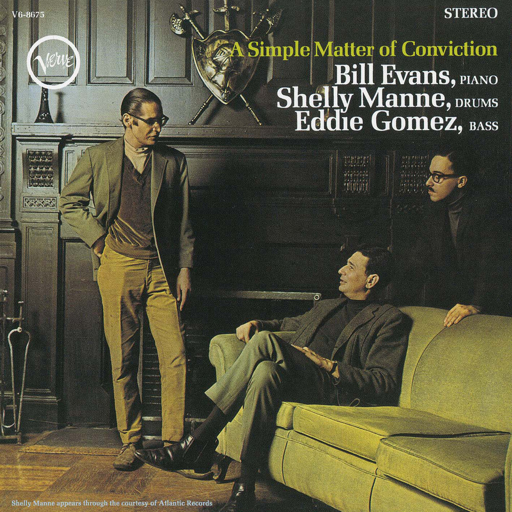 the album cover for Bill Evans - Simple Matter Of Conviction (Hqcd) (Jpn)
