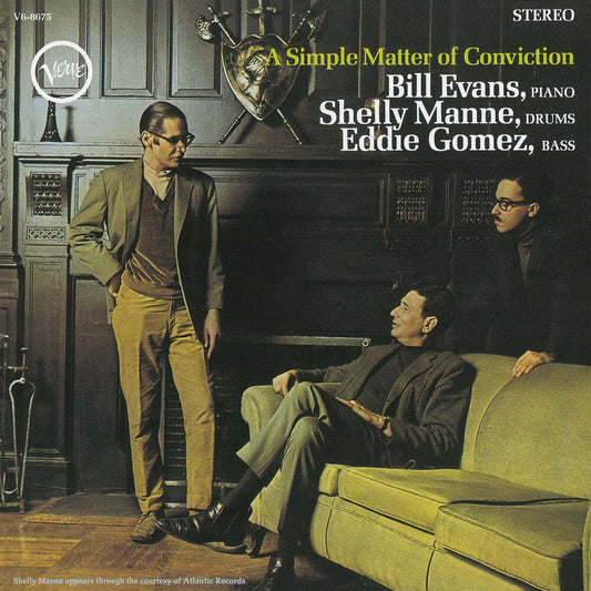 the album cover for Bill Evans - Simple Matter Of Conviction (Hqcd) (Jpn)