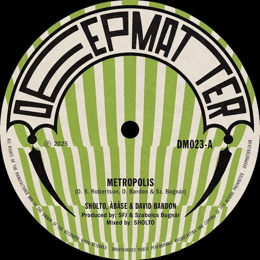 Abase Sholto  / Bardon,David - Metropolis / The Right Orchid [LP]