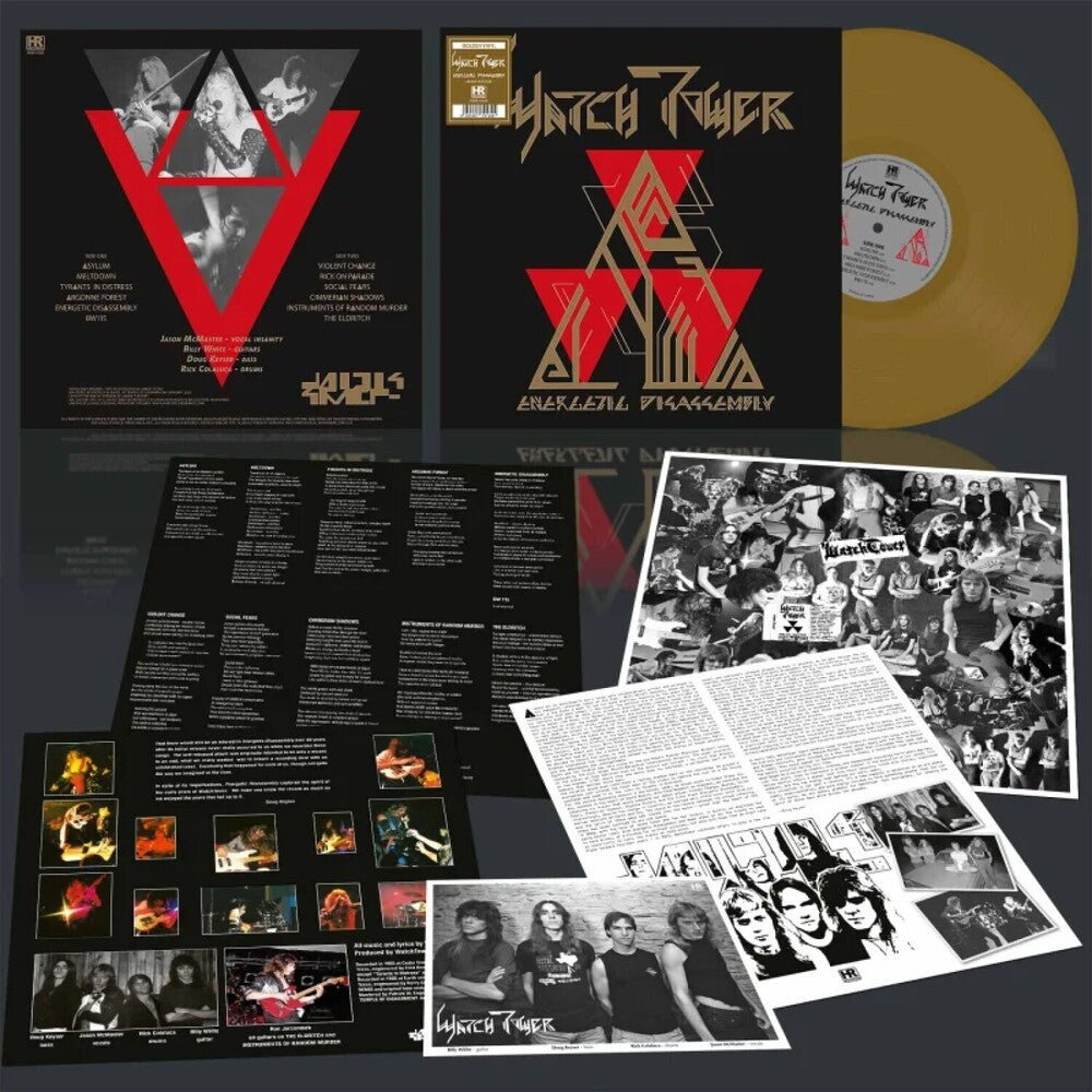 Watchtower - Energetic Disassembly - Golden [Colored Vinyl] (Gol) (Rmx)