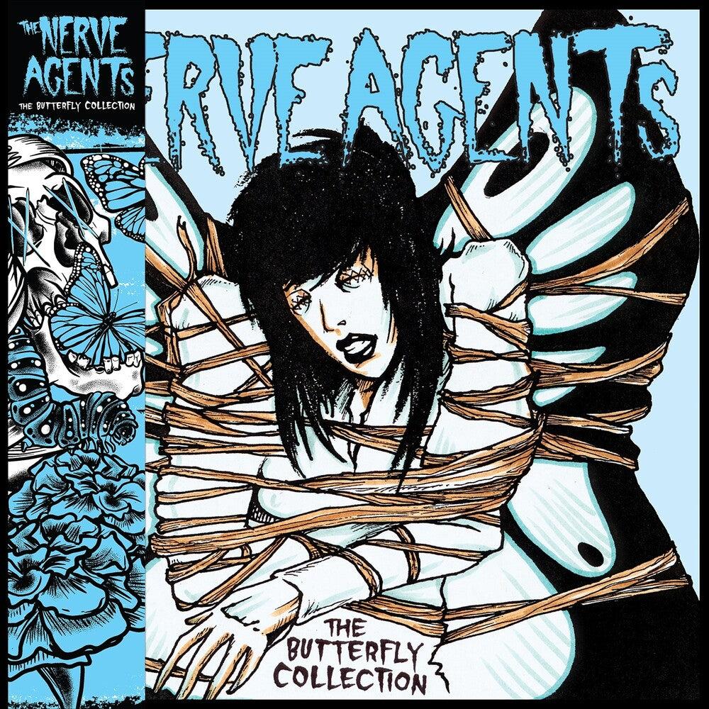 the album cover for Nerve Agents - The Butterfly Collection