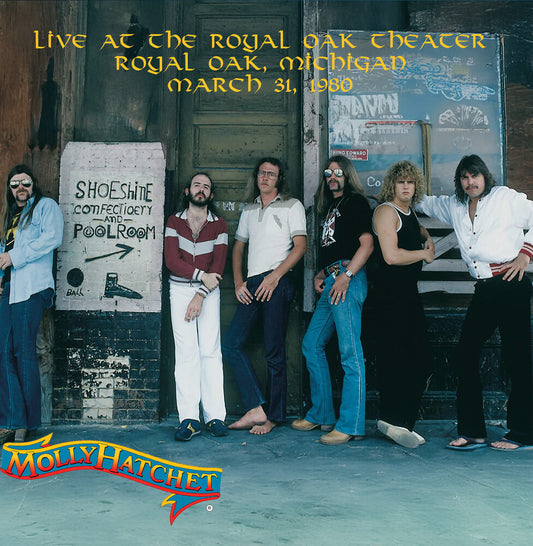 Pre-Order: Molly Hatchet - Live At The Royal Oak Theater Royal Oak Michigan