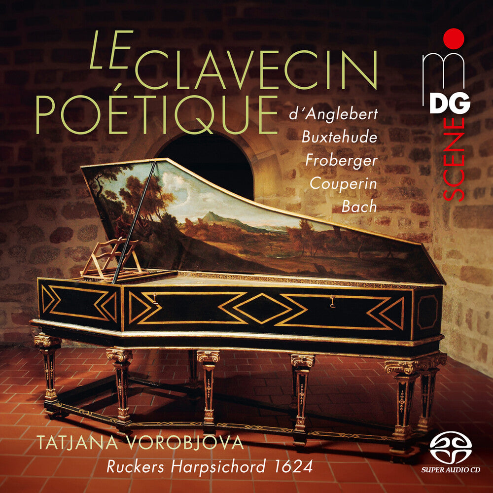 the album cover for Tatjana Vorobjova - Le Clavecin Poetique