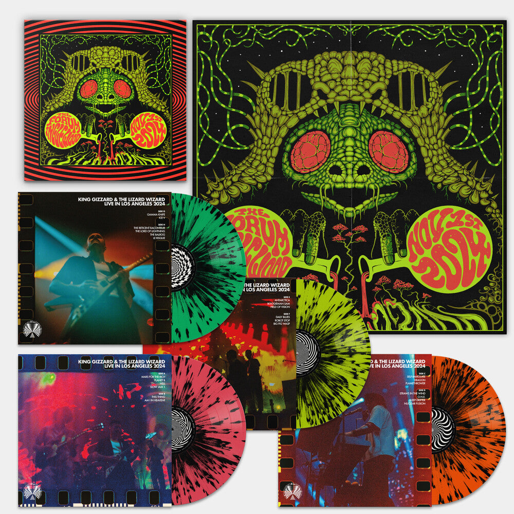 King Gizzard & The Lizard Wizard - King Gizzard - Live In Los Angeles '24 (Box) [LP]