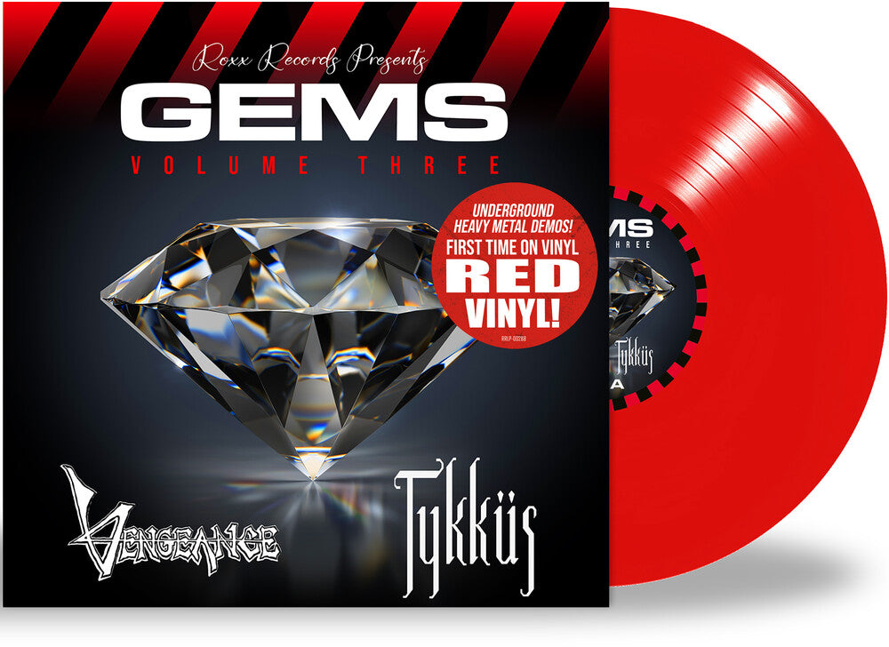 Vengeance / Tykkus - Gems Volume 3 - Red [LP]