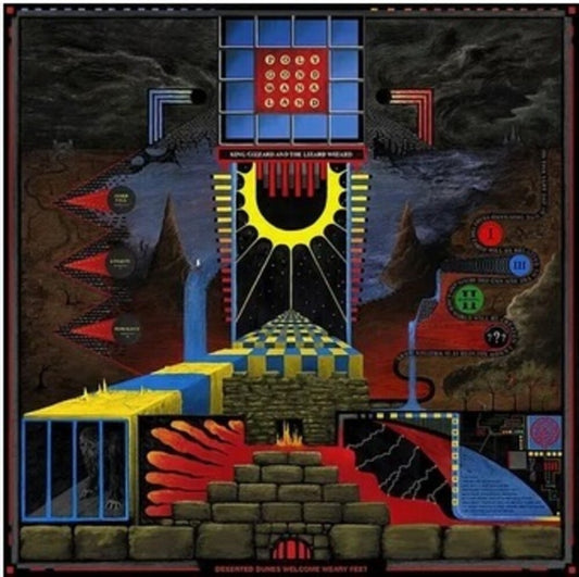 the album cover for King Gizzard & The Lizard Wizard - Polygondwanaland [Colored Vinyl] (Spa)