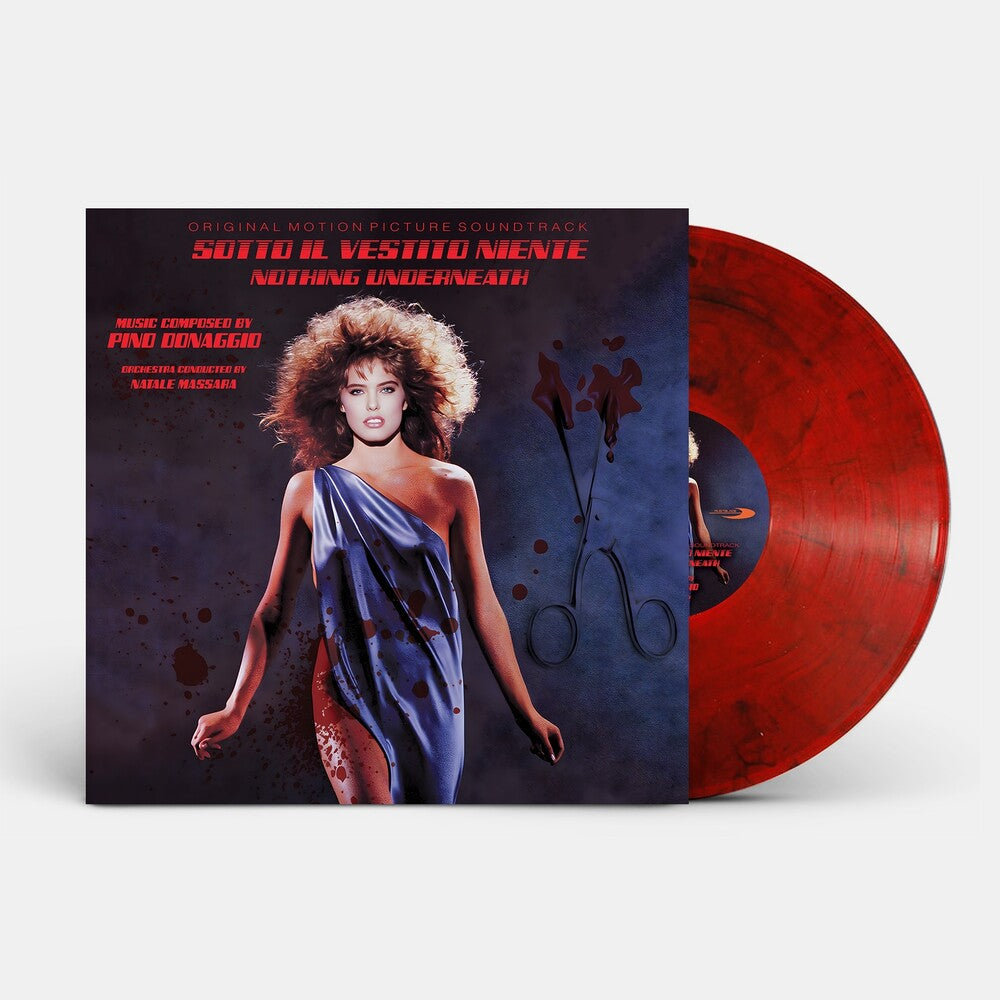 Donaggio, Pino - Sotto Il Vestito Niente / Nothing Underneath (Original Soundtrack) - Marble Red Colored Vinyl [LP]