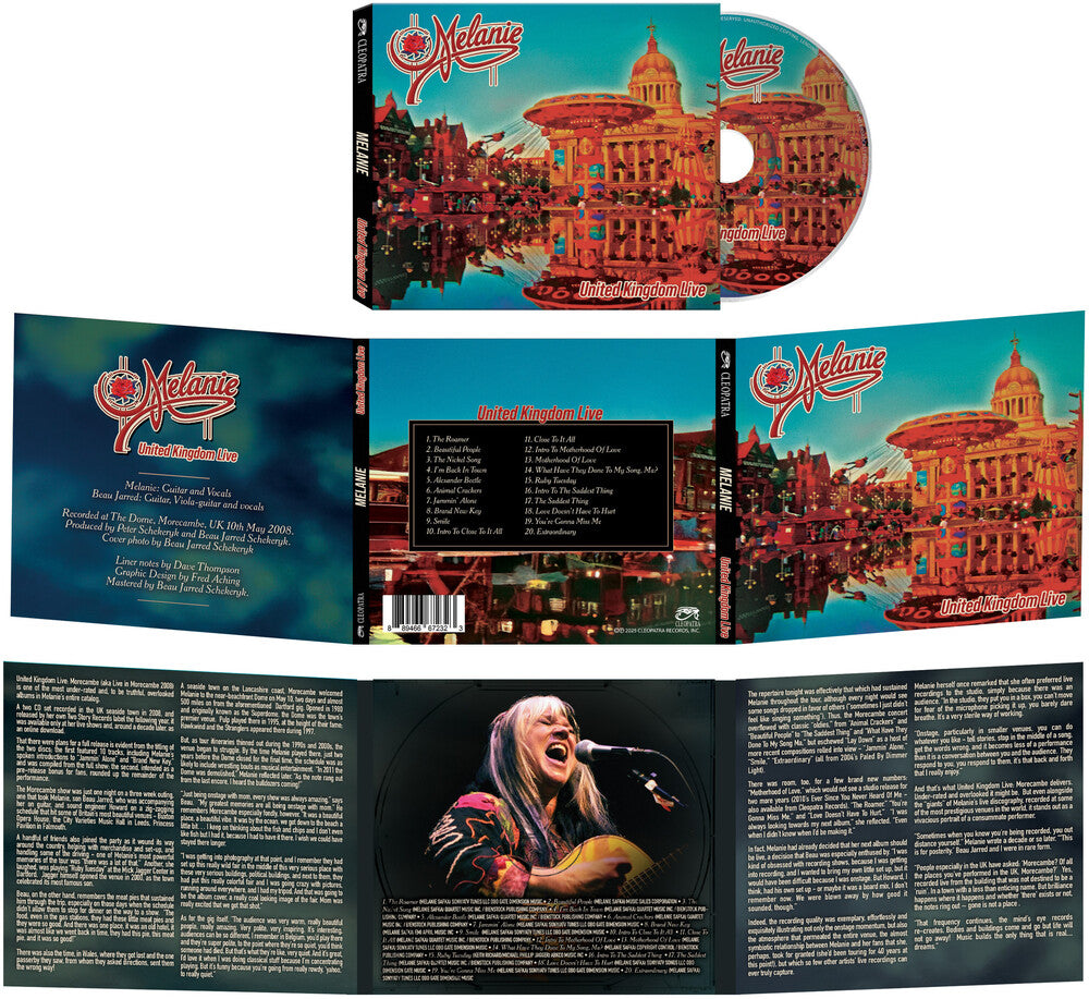 Melanie - United Kingdom Live -  [CD]