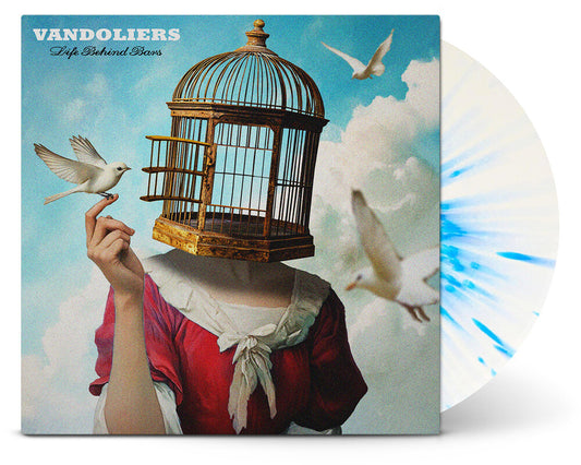 Vandoliers - Life Behind Bars [LP indie exclusive White with Blue Splatter]