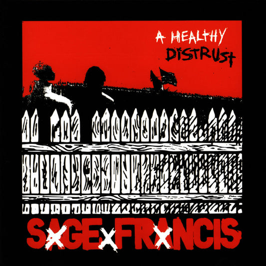 Pre-Order: Sage Francis - Healthy Distrust (Anniv. Ed.) - White/Red [Colored Vinyl]