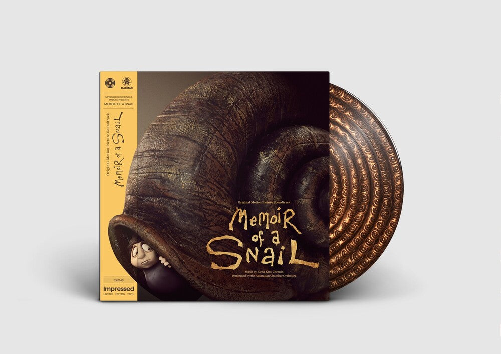 the album cover for Kats-Cherin, Elena - Memoir Of A Snail - Picture Disc
