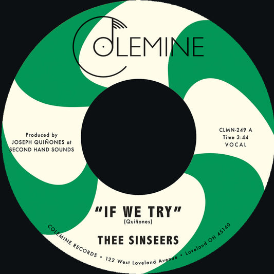 Thee Sinseers - If We Try / Give It Up You Fool [LP]