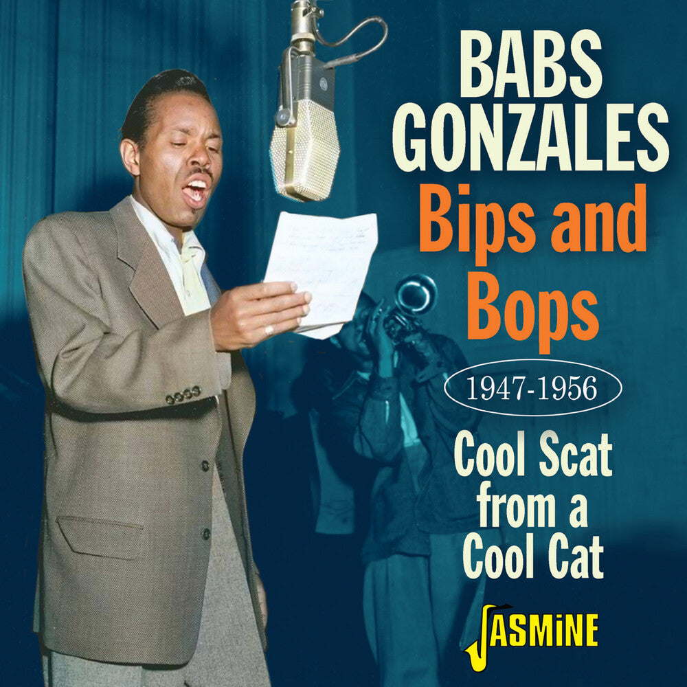 the album cover for Babs Gonzales - Bips & Bops: Cool Scat From A Cool Cat 1947-1956
