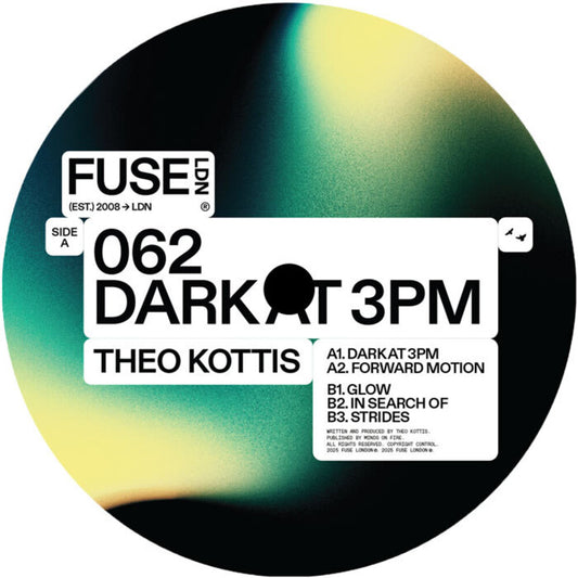 Pre-Order: Kottis, Theo - Dark At 3PM