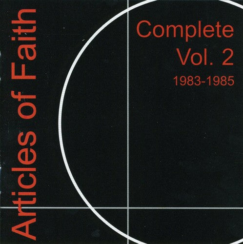 the album cover for Articles Of Faith - Complete, Vol. 2 1983-1985