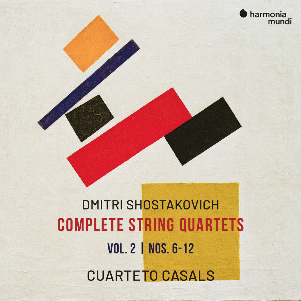 Cuarteto Casals - Shostakovich: Complete Str Qrts Vol.2 - Nos. 6-12 [CD]