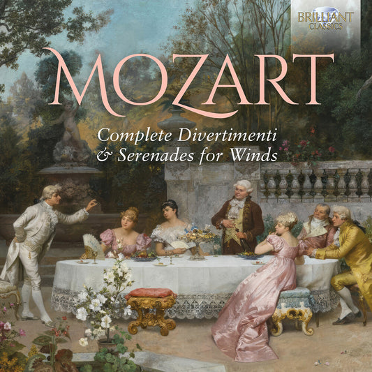 Pre-Order: Henk De Graaf / Jan Jansen  / Steinmann,Johann - Mozart: Complete Divertimenti & Serenades For Wind