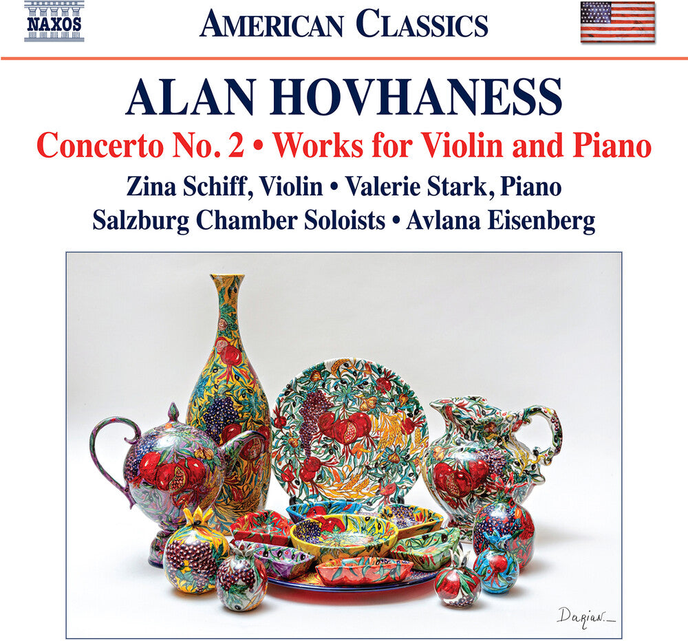 Zina Schiff  / Stark,Valerie - Hovhaness: Con No. 2: Works For Violin & Piano [CD]