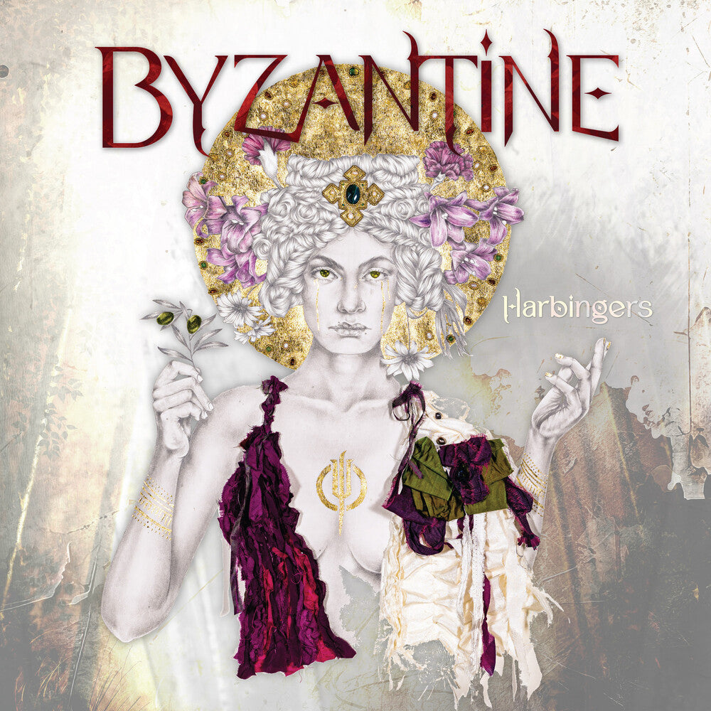 the album cover for Byzantine - Harbingers [Compact Disc]