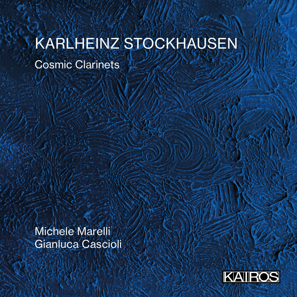 the album cover for Michele Marelli  / Cascioli,Gianluca - Karlheinz Stockhausen: Cosmic Clarinets