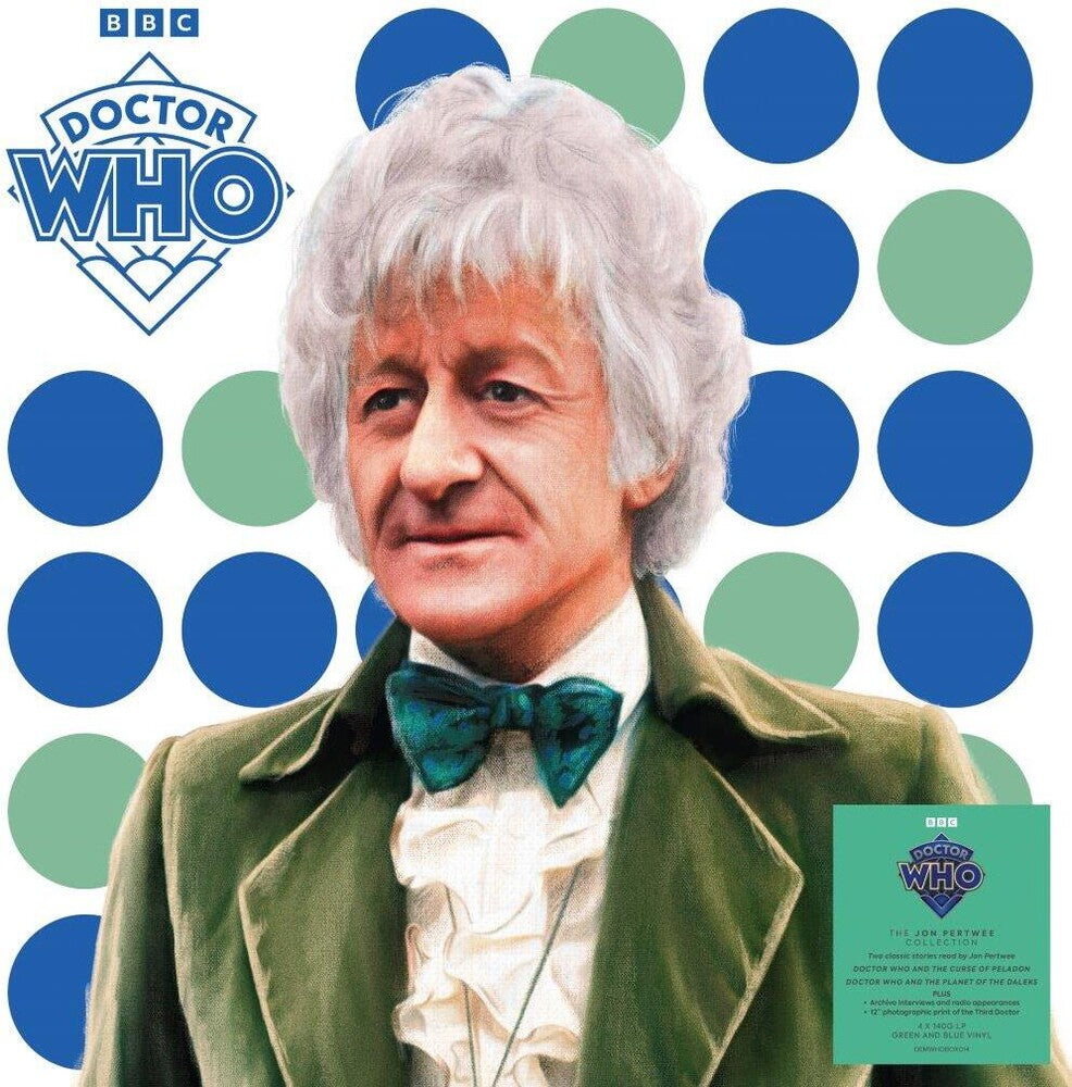 Doctor Who - Jon Pertwee Collection (4 LP Box) [Colored Vinyl, Blue and Green]