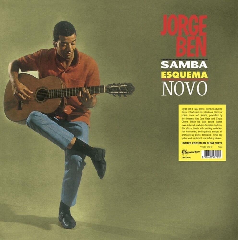 the album cover for Jorge Ben - Samba Esquema Novo [Colored Vinyl] [Clear Vinyl]