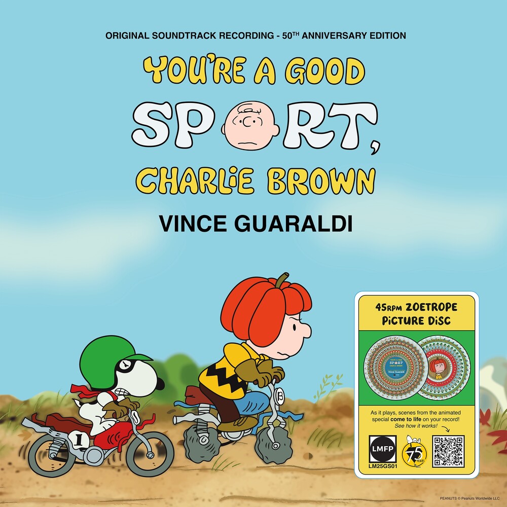 Vince Guaraldi  (Frpm) (Aniv) - You're A Good Sport, Charlie Brown - O.S.T. (Frpm) [LP]