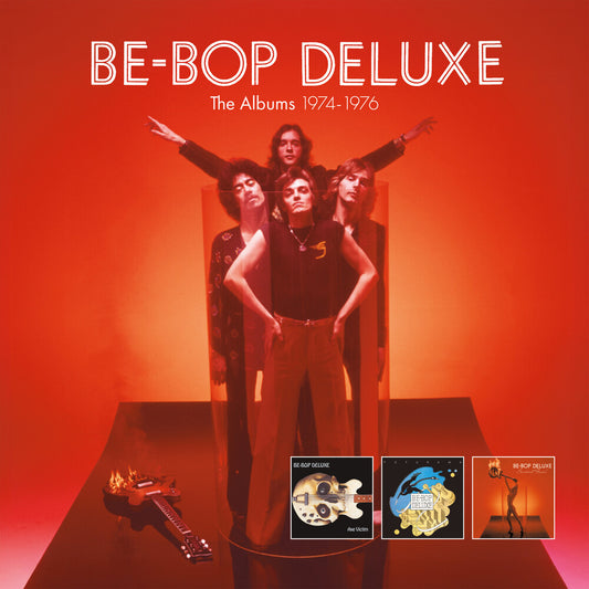 the album cover for Be-Bop Deluxe - Albums 1974-1976 (Uk)
