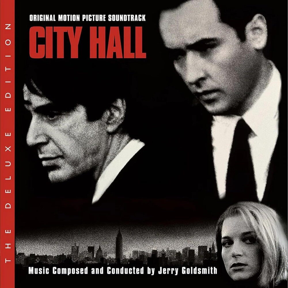 the album cover for Jerry Goldsmith - City Hall - Original Motion Picture Soundtrack [Deluxe Edition]