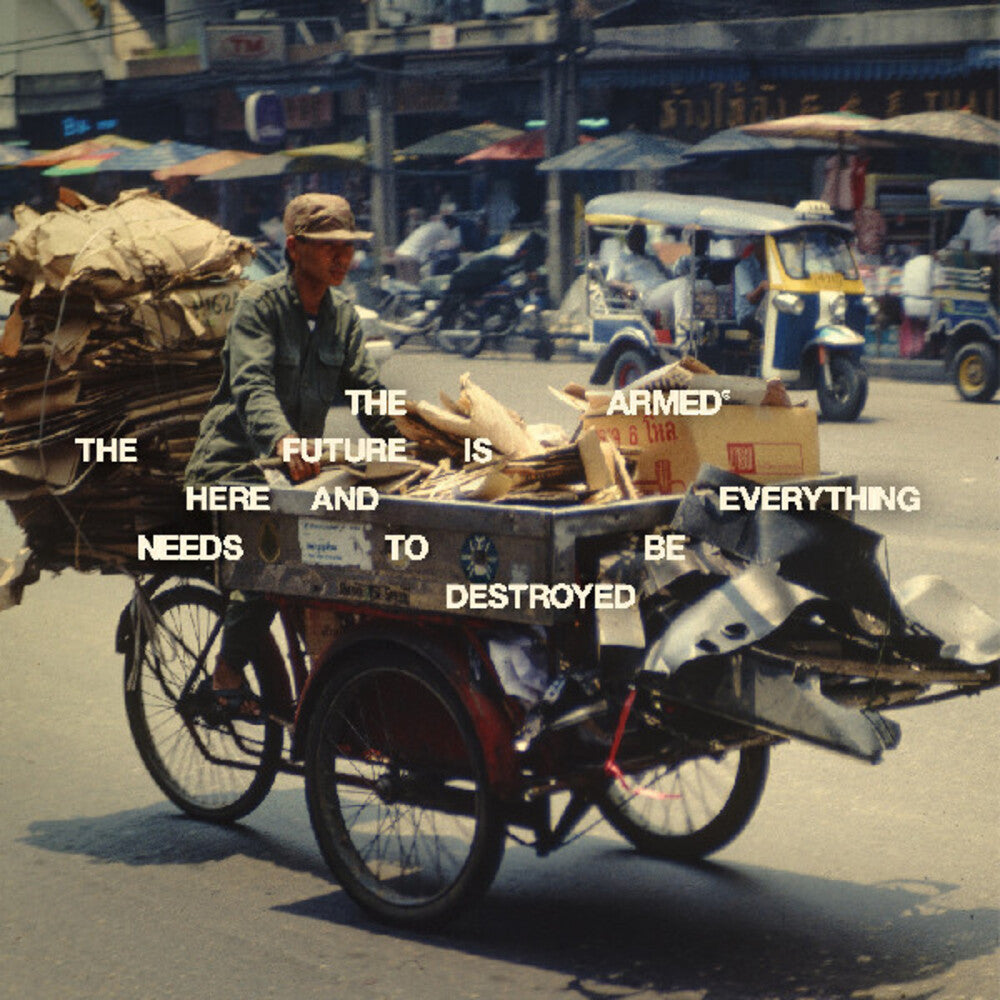 The Armed - THE FUTURE IS HERE AND EVERYTHING NEEDS TO BE DESTROYED [Indie Exclusive Cloudy w/ Yellow/Pink/Green Splatter Vinyl]