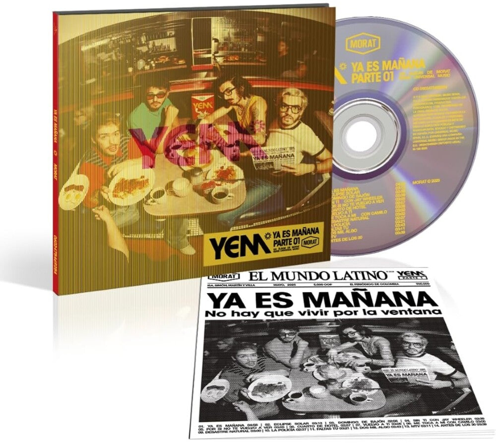 the album cover for Morat - Yes Manana [Digipak] (Spa)