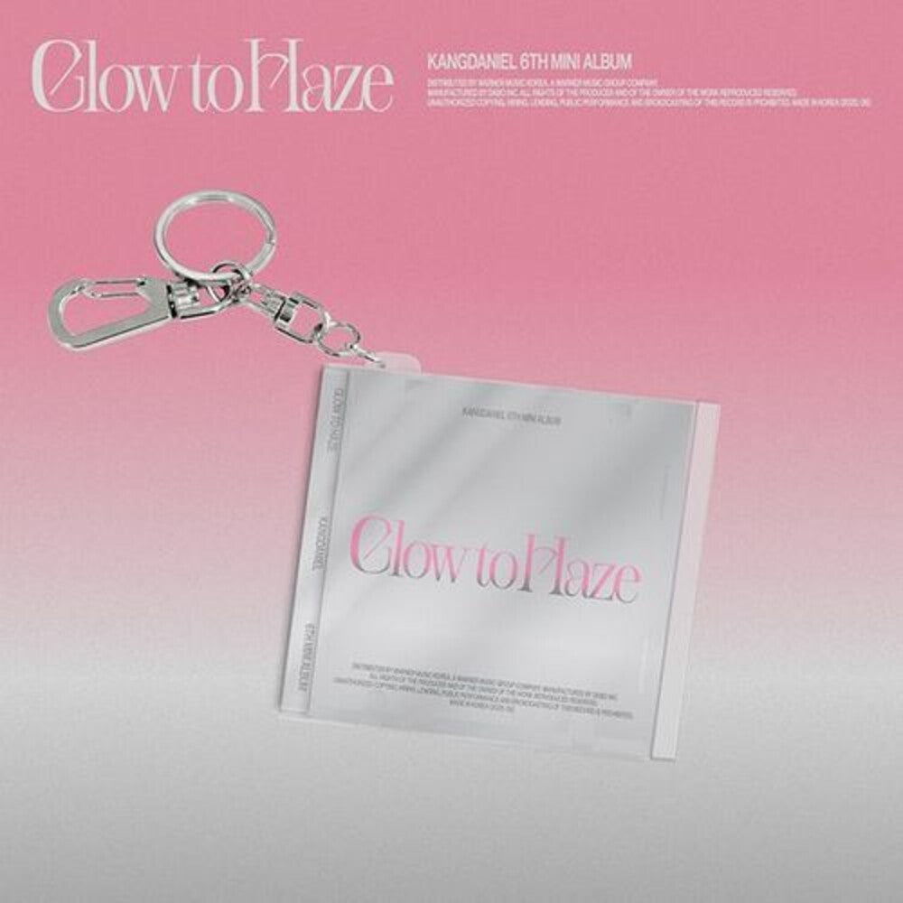 KANG DANIEL - Glow To Haze - Mini Cd Keyring Version (Pin) [CD]