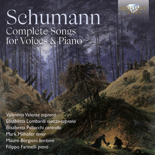 Pre-Order: Valentina Valente - Schumann: Complete Songs For Various Voices & Pno